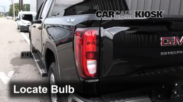 2019 GMC Sierra 1500 5.3L V8 Crew Cab Pickup Luces Luz de reversa (reemplazar foco)